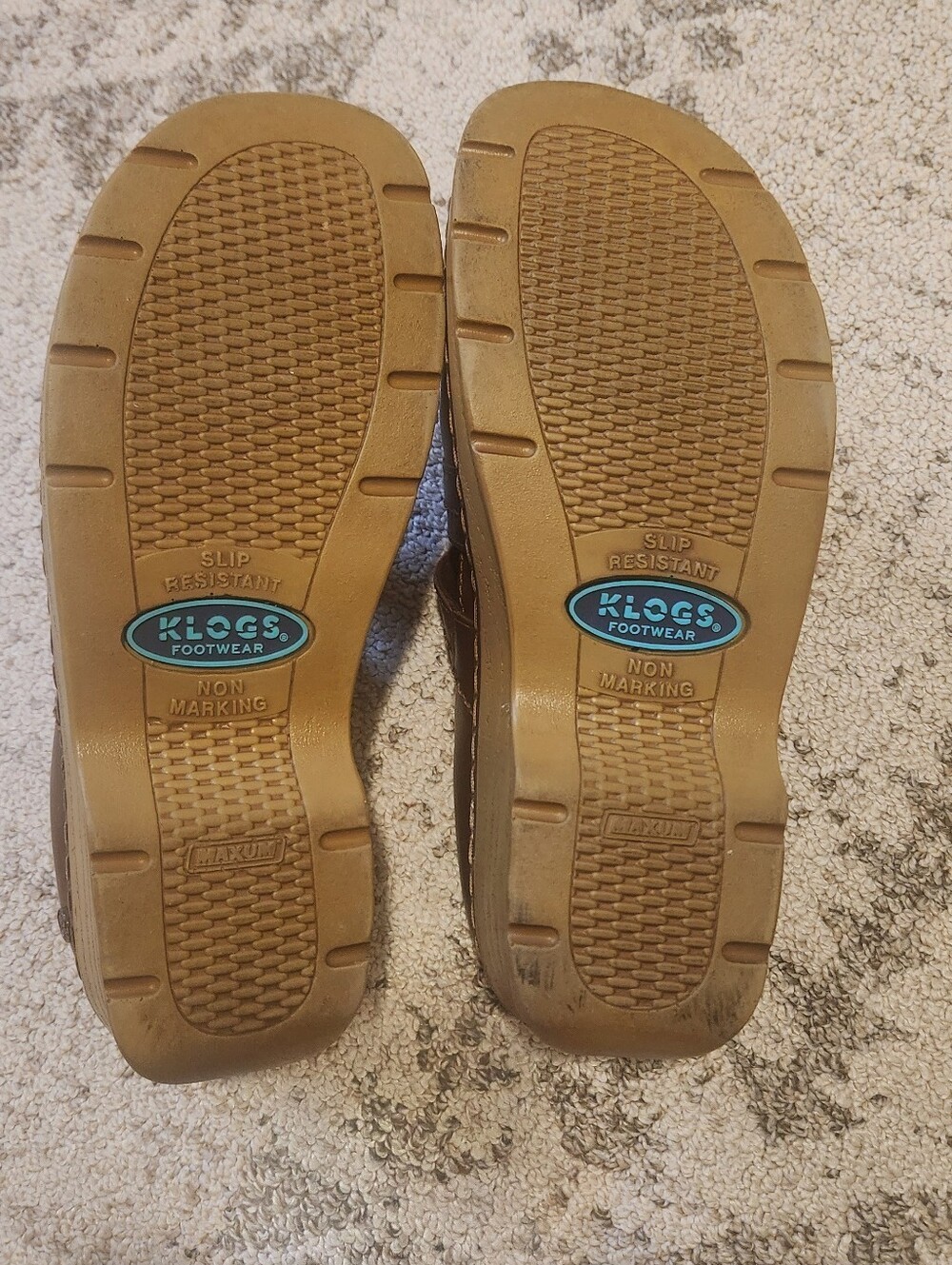 Klogs Brown Leather Mary Jane Slip-On Shoes - Picture 9 of 11